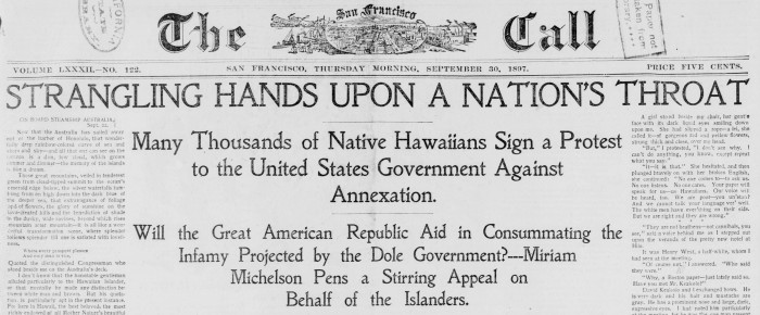 annexation of hawaii queen liliuokalani